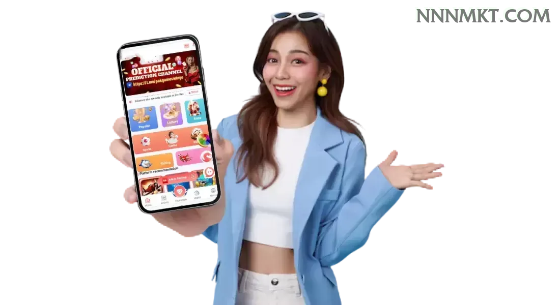Aplicativo móvel nnnmk para iOS e Android